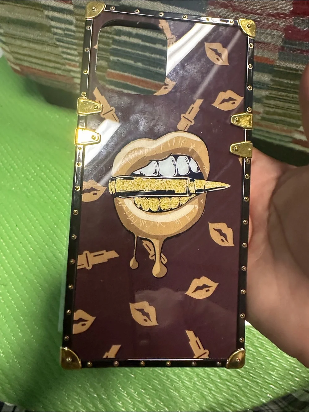 Brown Lip Grill Decorative Phone Case - Unbranded iPhone 12 Pro Max